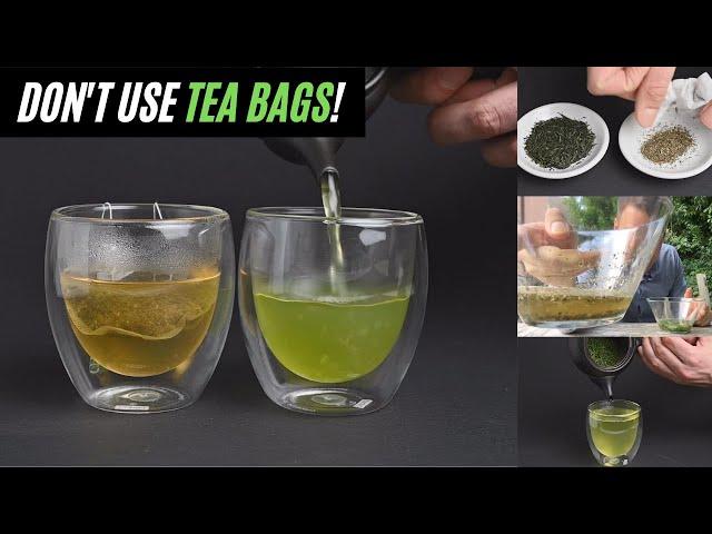 Is Loose Leaf Tea Better? Loose Leaf Green Tea vs Tea Bags