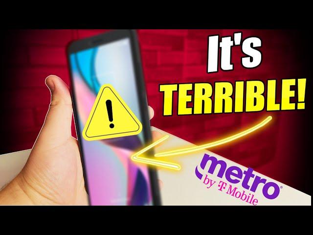 Metro By T-Mobile's New TERRIBLE Phone?!!