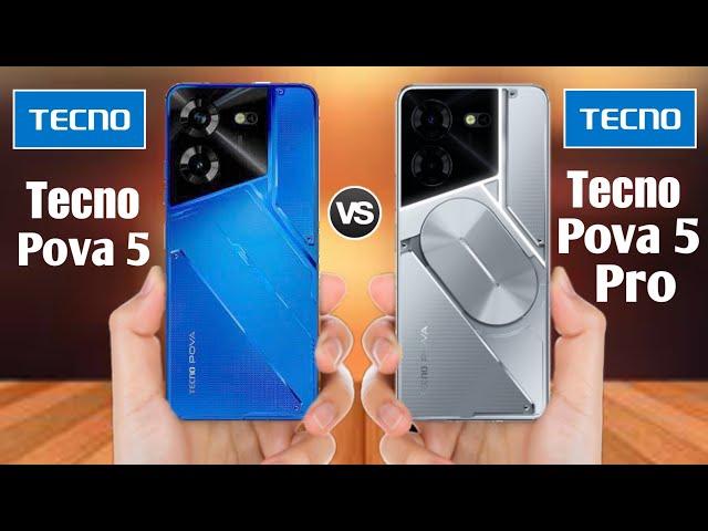 Tecno Pova 5 vs Tecno Pova 5 Pro @Thedstech