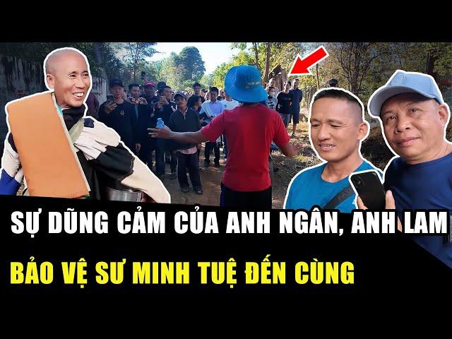 XÚC ĐỘNG cảnh anh Ngân, anh Lam lao ra đường để bảo vệ SƯ MINH TUỆ: Vậy mới là hộ pháp! | HP