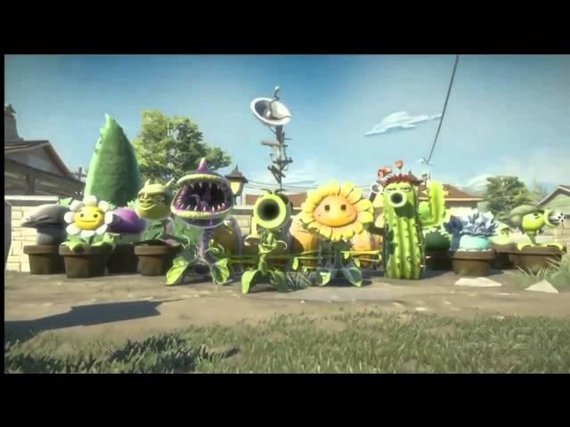 Plants vs. Zombies: Garden Warfare Teaser Trailer - E3 2013 EA Conference