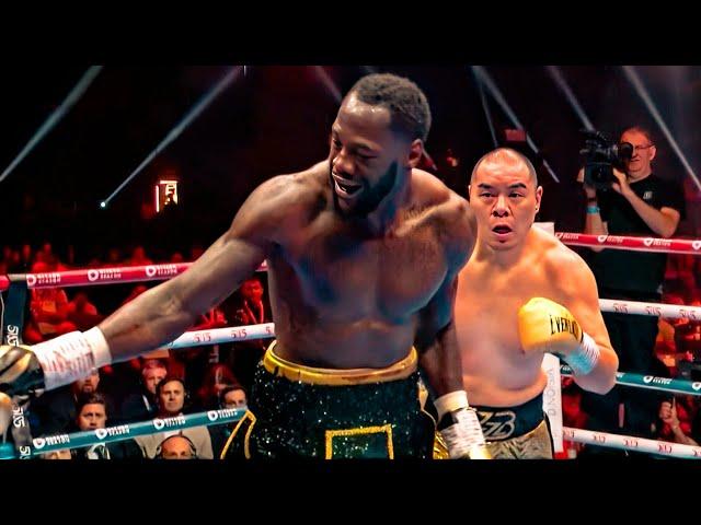 Zhilei Zhang (China) vs Deontay Wilder (USA) | KO, Fight Highlights, HD