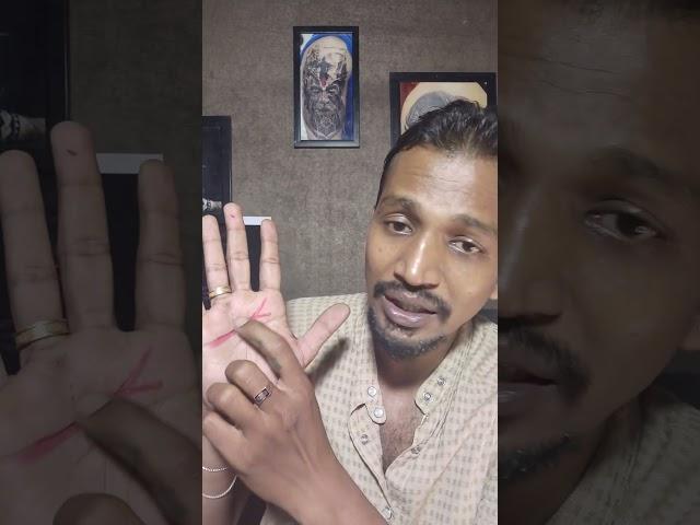 palm reading the sign in your hand # the symbol of prosperity # v symbol # @astro.spirituality