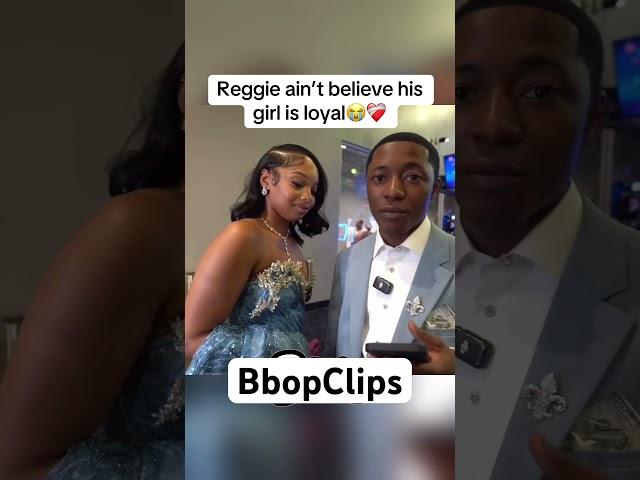 Reggie ain’t believe his girl is loyal #funny