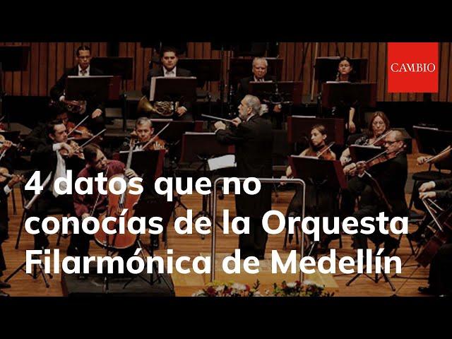 4 datos que no conocías de la Orquesta Filarmónica de Medellín | 𝐂𝐀𝐌𝐁𝐈𝐎