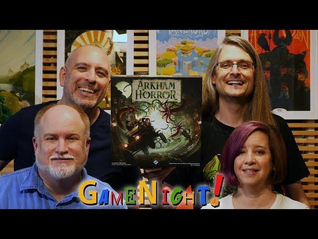 Arkham Horror Third Edition - GameNight Se7 Ep6 - How to Play and Playthrough