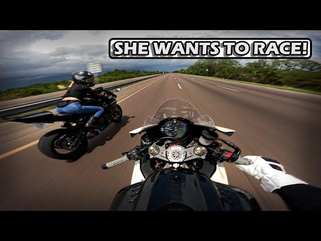 DUAL MOTOVLOG WITH MY GIRLFRIEND! (BOTH POVS)