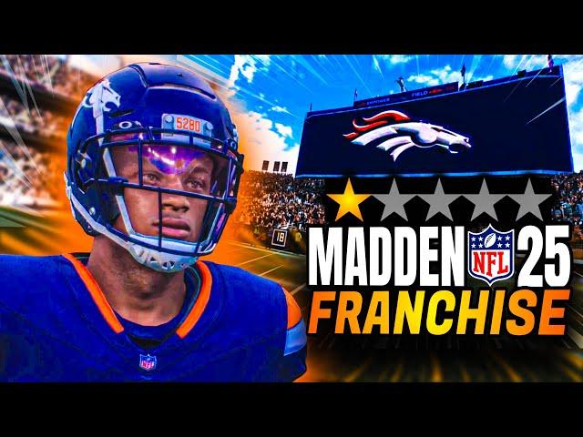 The rebuild BEGINS! | Madden 25 Denver Broncos Franchise Mode Ep 1 [S1]