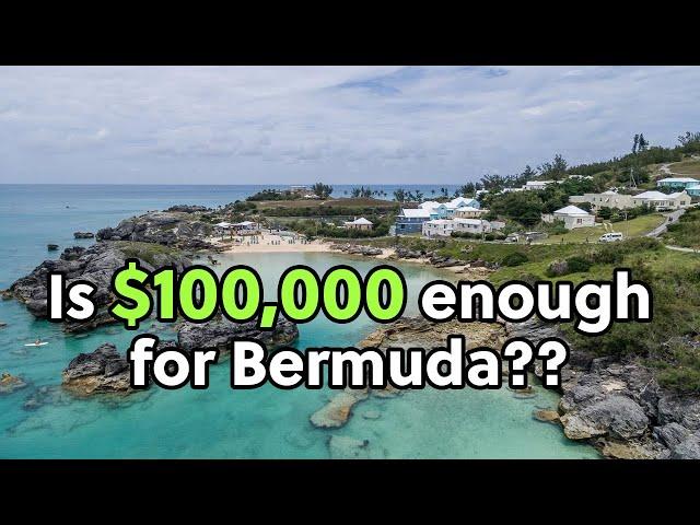 How much is a comfortable life in Bermuda?