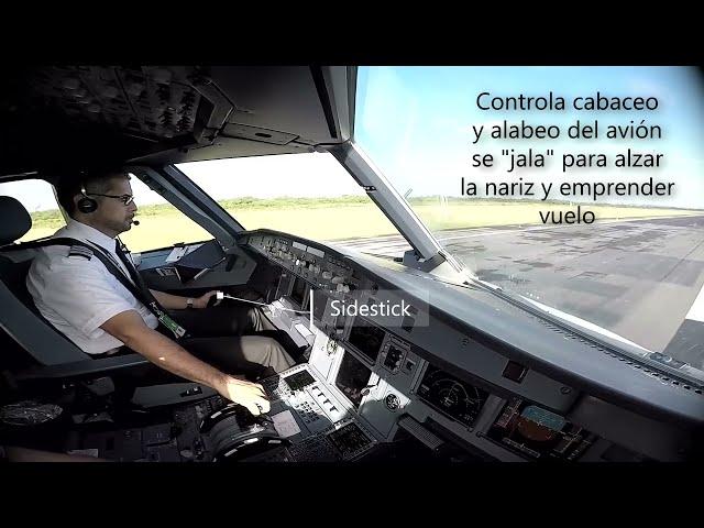 ¿Cómo despega un Avión de pasajeros? Airbus A320