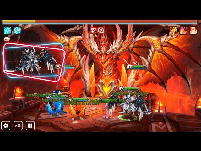 Dragon Abyss Hard With Lucifer (Super Fast Team) - Summoners War