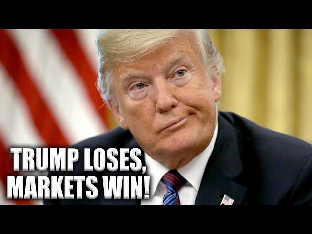 U.S. Stock Markets Rally When Trump LOSES