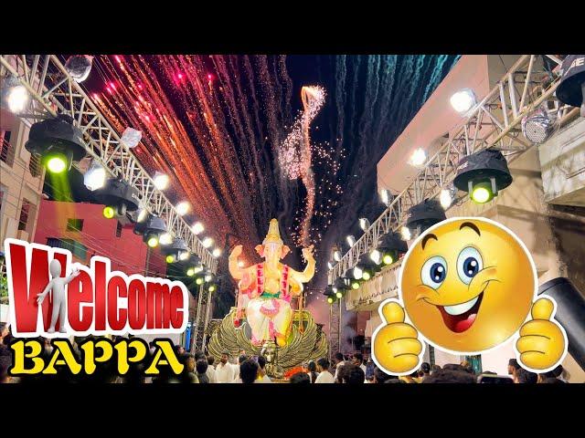 Medchal Ka Raja Maha Aagman 2024 | Bhagat Singh Yuvasena Ganesh Grand Welcome  | Aagman Sohala 2024