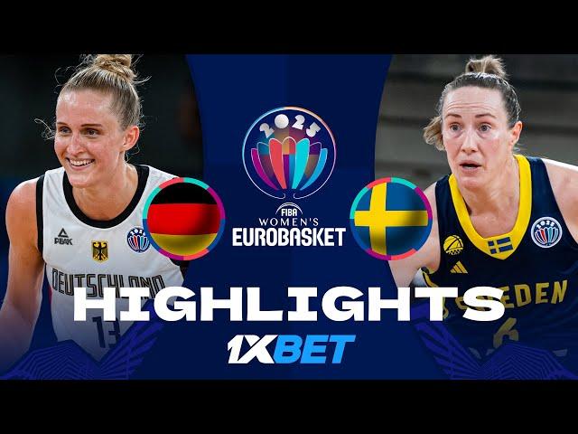 Germany  tops Sweden  in their FIBA #EuroBasketWomen 2025 opener