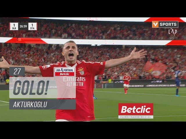 Golo Akturkoglu: Benfica (1)-1 Santa Clara (Liga 24/25 #5)