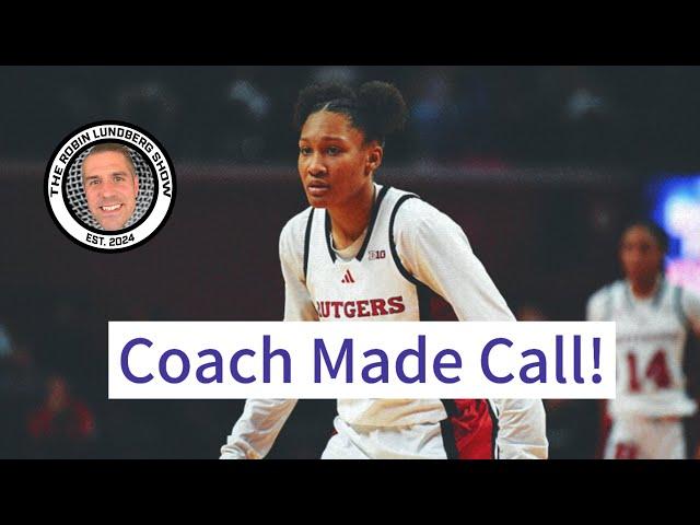 Rutgers Star Kiyomi McMiller Takes to Social Media to Cite Coach for Missing USC Game!