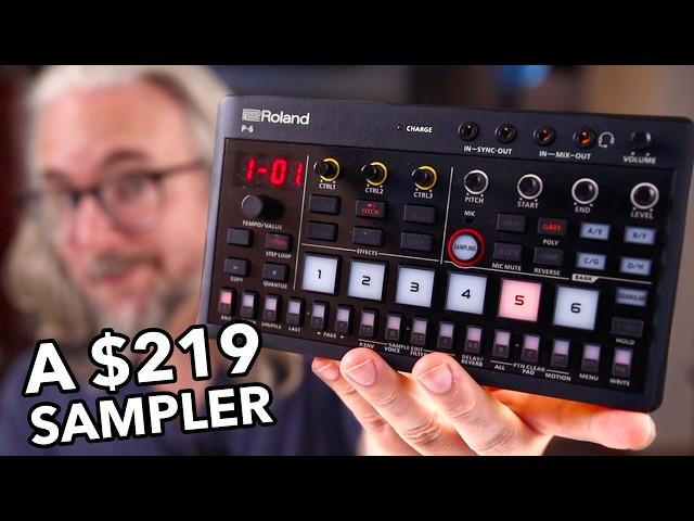 a powerful mini sampler for $219 // Roland AIRA Compact P-6 review + Tips & Tricks