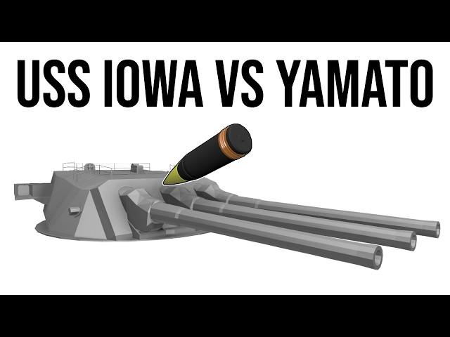 USS-Iowa VS Yamato Simulation Part 2