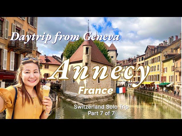 Annecy, France | Best Day Trip from Geneva | Switzerland Solo Trip Part 7 of 7