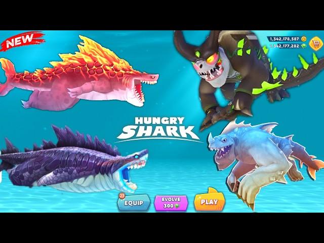 Hungry Shark - All Sharks Unlocked - Evil Behellomouth | Hungry shark Evolution