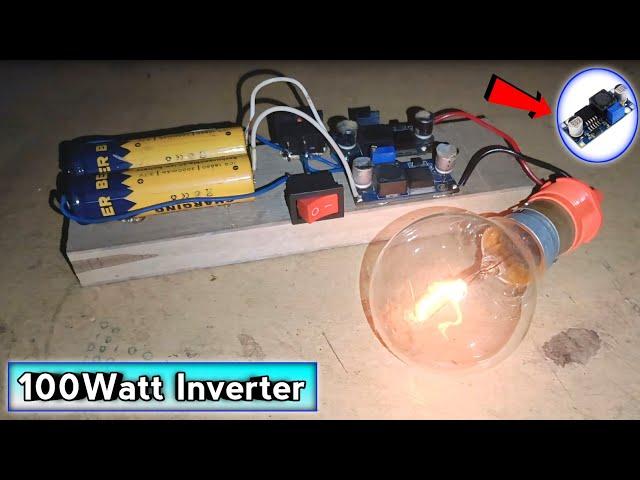 How to make 100W inverter || DC Booster से Inverter बनाए || How to make inverter at home...