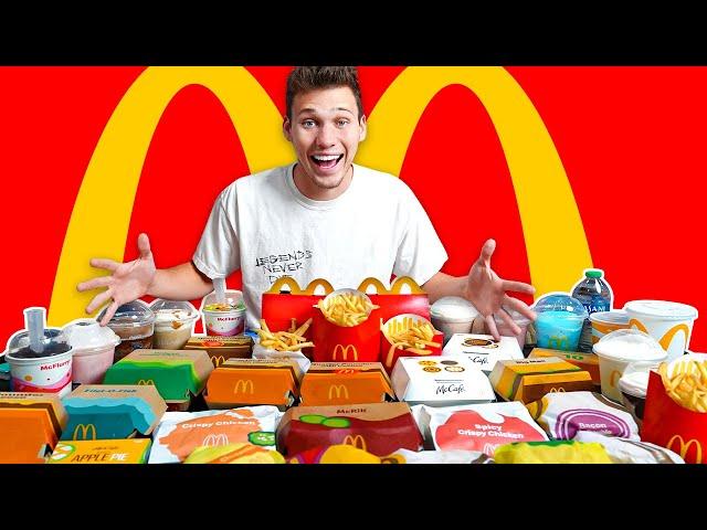 Trying EVERY ITEM On The McDonalds Menu!