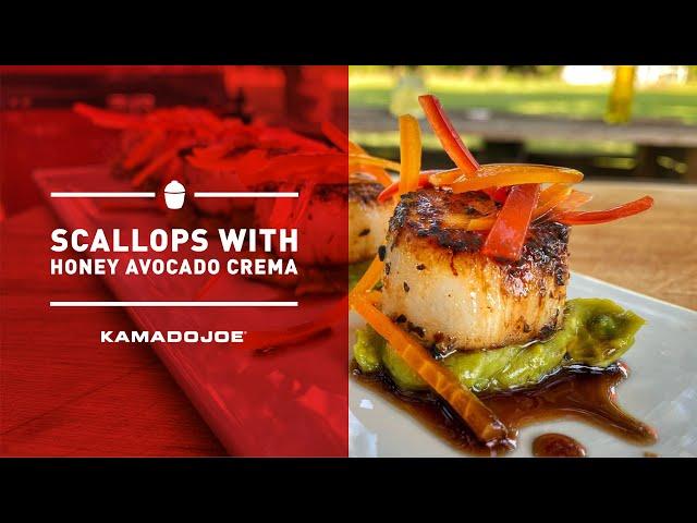 Seared Scallops with Avocado Crema | Chef Eric Recipe