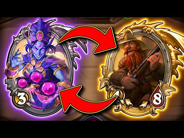 INFINITE Battlecry Loop?! | Hearthstone Battlegrounds