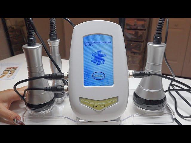 BEAUSLIMMER 40K ULTRASONIC CAVITATION MACHINE (3 IN 1) REVIEW