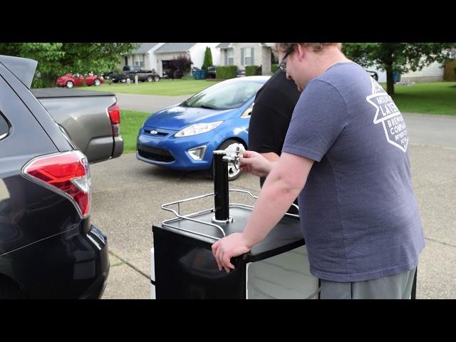 We Bought a Kegerator!  Part 1: The Cleaning!