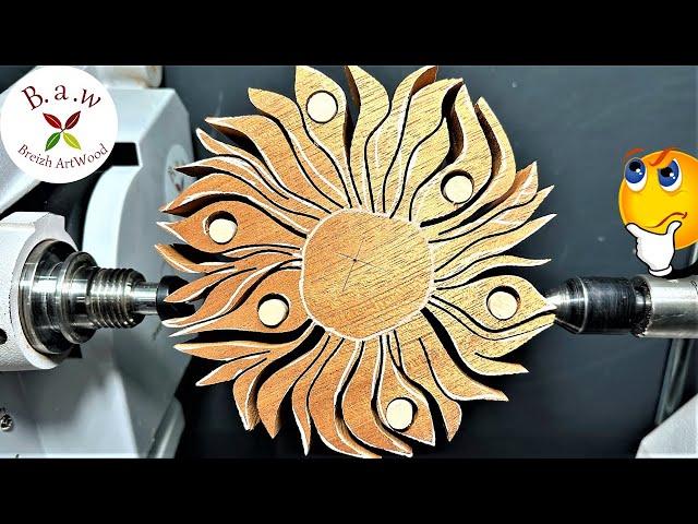 Woodturning: A flamboyant work of art