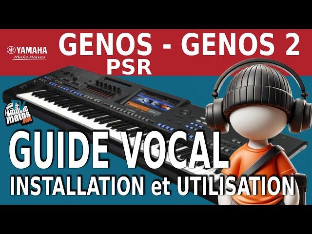 GENOS, GENOS2  l'outil parfait pour les personnes malvoyantes : Guide vocal Yamaha