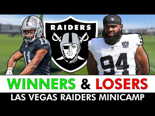 Las Vegas Raiders Minicamp Winners & Losers In 2025 Under Pete Carroll & John Spytek