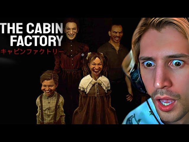 THIS GAME IS TOO SCARY! xQc Plays The Cabin Factory