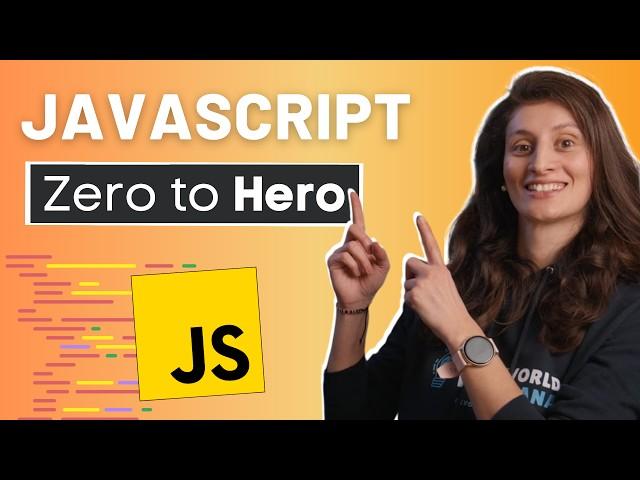 JavaScript Tutorial for Beginners [JS Crash Course 2024]