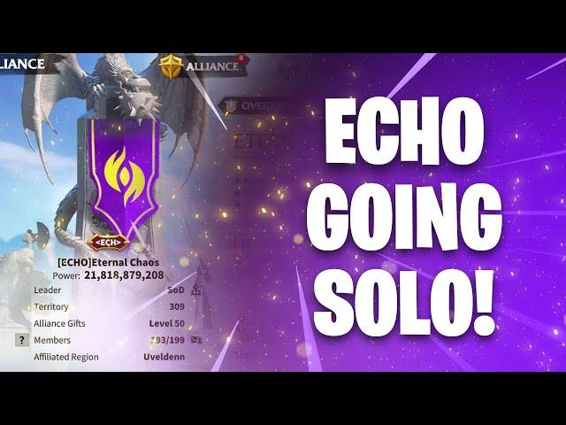 ECHO(23b) GOES SOLO vs NOIR/VM/KoNG/GG/NTS/FG/BxS(124b)! Was This The Right Move? | Call of Dragons