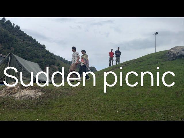 Sudden picnic Heaven on Earth