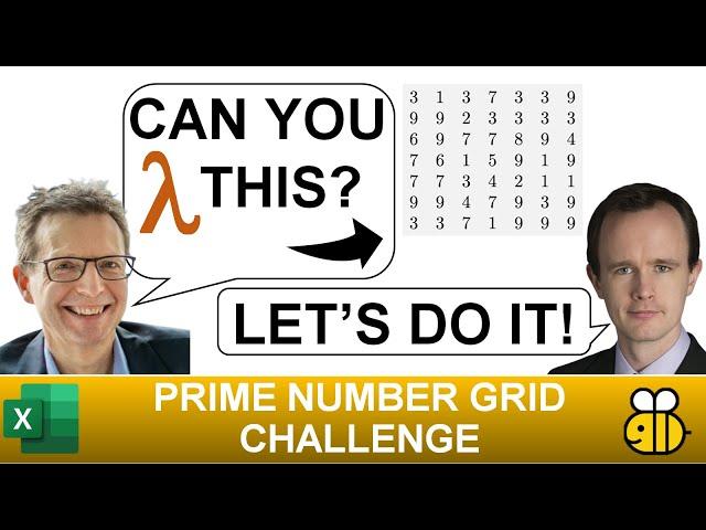 Gary Knott prime number grid challenge