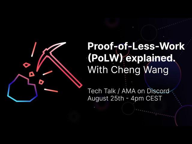 Recording of the AMA with Cheng Wang, held on the Alephium Discord on August 25th, 2022