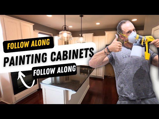 Painting Kitchen Cabinets - Client Job Follow Along