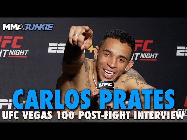 Carlos Prates Dismisses Neil Magny Diving Claims, Wants Jack Della Maddalena | UFC Vegas 100