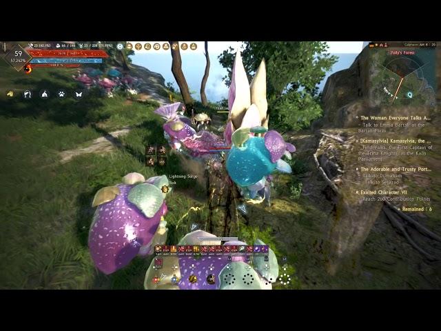 Black Desert Online Easy Skill Point Farm Hour(200SP/H) skill point 2021 Playstation 5 4K60 Gameplay