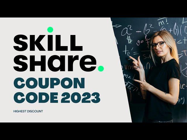 Skillshare Promo Code 2023Skillshare Free Trial One Month Coupon CodeSkillshare Coupon Code