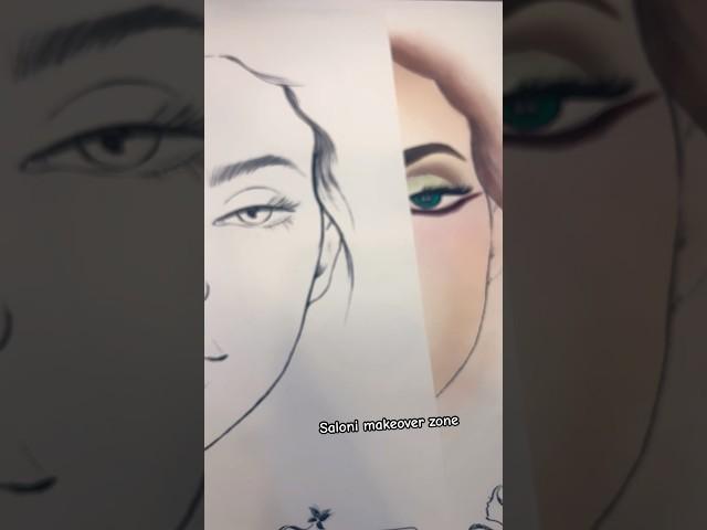#salonimakeover zone #makeupartist ( makeup paper work)