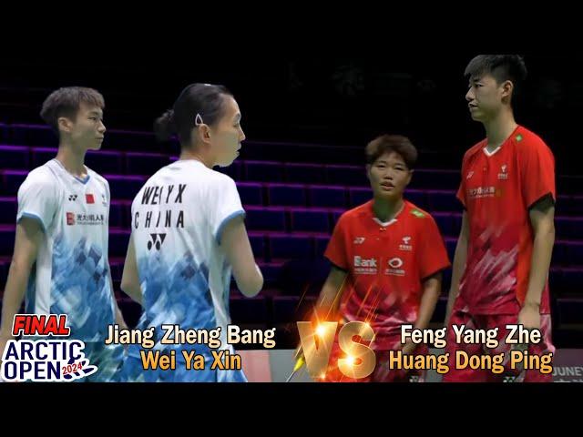 Feng Yang Zhe/Huang Dong Ping vs Jiang Zheng Bang/Wei Ya Xin II Final Artic Open 2024