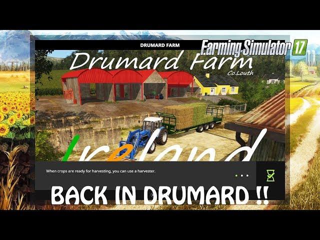 BACK IN DRUMARD FARM AGAIN in Farming Simulator 2017 | WORKING REAL HARD | PS4 | Xbox One