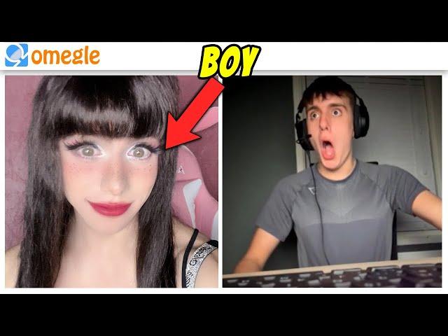 Fake Girl Trolls People on OMEGLE! #19 (Voice-Trolling)