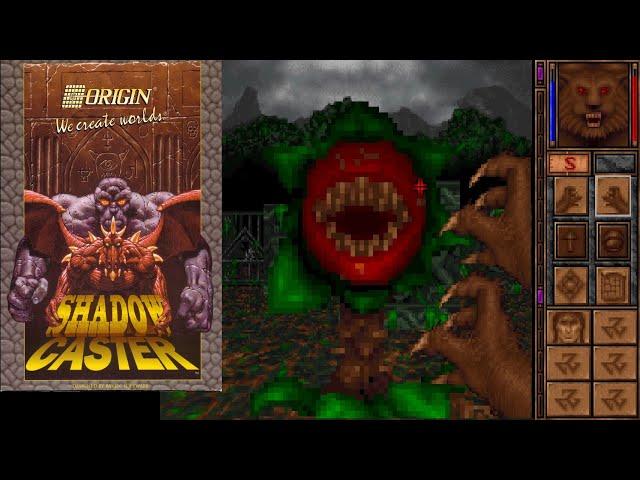 ShadowCaster (1993) Raven Software - Wolfenstein 3D engine - Playing good MS-DOS games 3