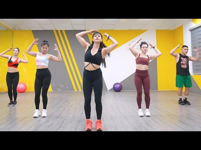 22 Min Aerobic - Cardio Workout To Reduce Belly Fat & Lose Weight | Eva Fitness