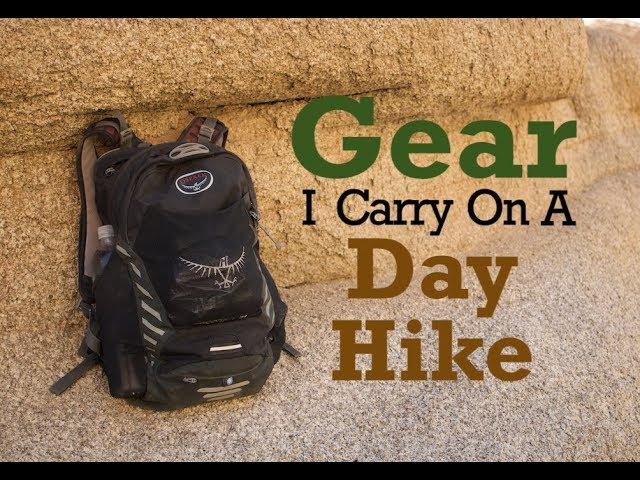 Gear I Carry on a Day Hike